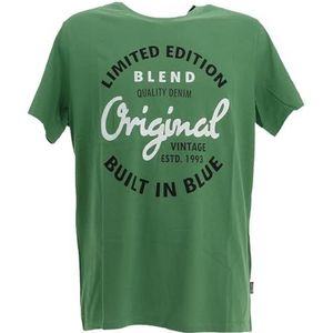 Blend Heren S/S T-shirt, 186330/Juniper, 3XL, 186330/Juniper, 3XL