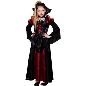 Boland - Kinderkostuum Vampire Queen, verschillende maten, jurk met ketting, Halloween, kinderkostuum, themafeest