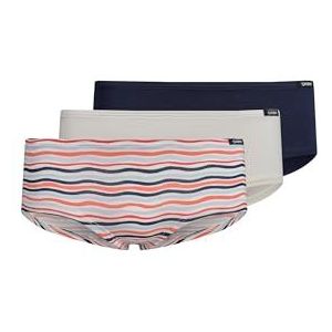 Skiny Girls Panty 3-pack Cotton Multipacks, Maritimewaves Selection, 140 cm