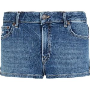 Tommy Jeans Shorts voor dames, Denim Medium, 27W