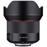 Samyang AF 14 mm F2.8 autofocus lens met vaste brandpuntsafstand voor Nikon F volledig formaat zwart