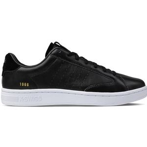 K-Swiss Lozan Klub LTH Sneakers voor heren, zwart/wit, 40 EU, Black Black White, 40 EU