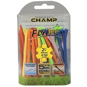 Champ 's Flytee, golftee, 69 mm, meerkleurig, 30 stuks