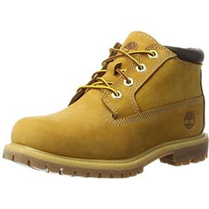 Timberland Nellie Chukka lederen SDE enkellaarzen voor dames, Tarwe Nubuck, 37 EU