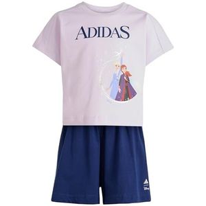 Set t-shirt en shorts voor babymeisjes adidas Disney Frozen