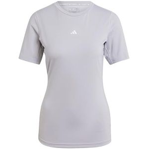 adidas Dames TECHFIT Training T-Shirt, Glory Grey, XL