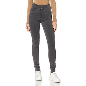 ONLY Online Life Hw Sky Wide W/B Pimblack jeans voor dames, donkergrijs, 34 NL/S/L