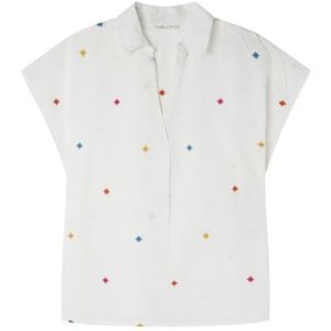 Springfield Katoenen overhemd met korte mouwen, Beige, 34