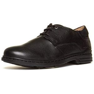 Hush Puppies Max Hanston Oxford heren, Zwart, 38.5 EU