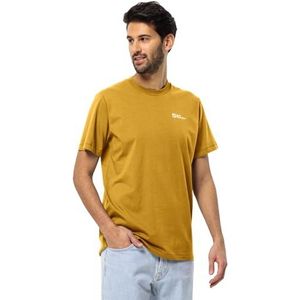 Jack Wolfskin Essential T M T-shirt, curry, XL voor heren, Curry, XL