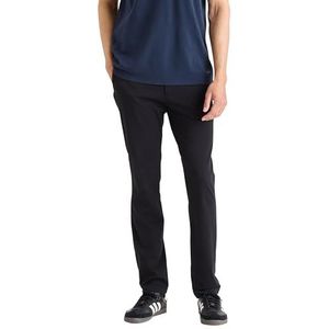 DOCKERS Heren Go Active Flex Chino Skinny BEAUTIFUL BLACK 33W/36L, Mooie zwart., 33W