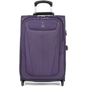 Travelpro Maxlite 5-softside lichtgewicht uitbreidbare rechtopstaande bagage, Maxlite 5 Softside lichtgewicht uitbreidbare rechtopstaande bagage, Imperial Paars, Carry-on 22-Inch, Maxlite 5 Softside