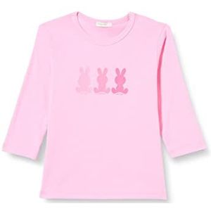United Colors of Benetton T-shirt voor kinderen, intense roze 05f, 56 cm