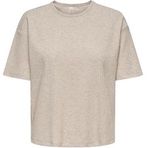 Onpseren On Ss Loose Rib Tee, Pumice Stone, L
