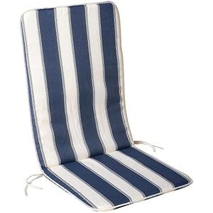 Saturnia 8097500 kussen, 110 x 48 x 6 cm, blauw/wit