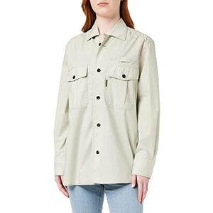 G Star Raw Officer Boyfriend overhemd voor dames, grijs (Mineral Gray D21887-4481-c958), L