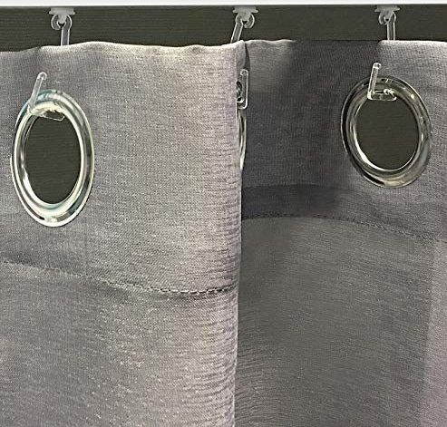 Gordijnhaken - Transparant - 10 Stuks - Geschikt voor Ogen