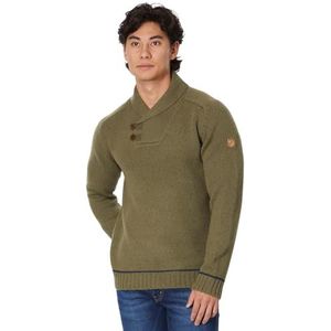 FJALLRAVEN 81346-625 Lada Sweater M Longshirt Heren Laurel Green Maat XS