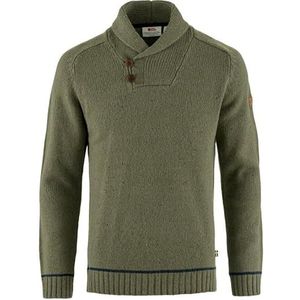 FJALLRAVEN 81346-625 Lada Sweater M Longshirt Heren Laurel Green Maat XS