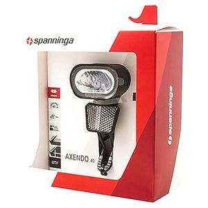 Spanninga Axendo XE koplamp, zwart, eenheidsmaat