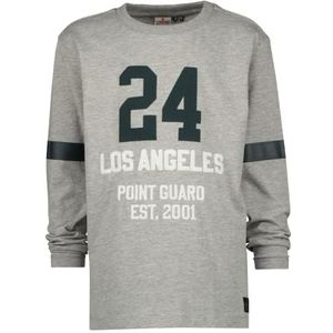 Vingino Boy's JUARD Shirt, Grey Melee Vintage, 110