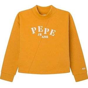 Pepe Jeans Emma Sweatshirt voor meisjes, Geel (Colemans), 4 Jaren