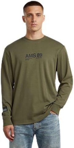 Ams 89 - T-shirt - Groen - Heren