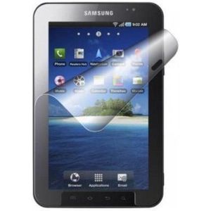 iCU Sheer SG Mirror Plus voor Samsung Galaxy Tab (1 x beschermfolie voor de voorkant/achterkant applicator kaart microvezeldoek)