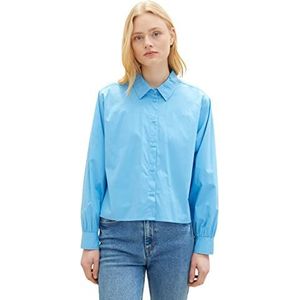 TOM TAILOR Denim Dames blouse 1035428, 18395 - Rainy Sky Blue, XXL