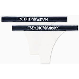 Emporio Armani, Dames, Ondergoed, Wit, Maat: M Katoen,
