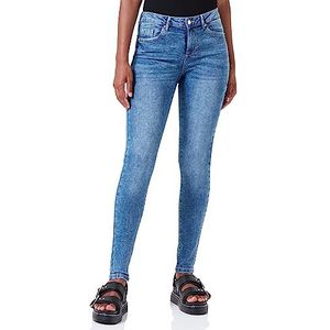 VERO MODA Vrouwelijke slim fit jeans VMALIA MR S Shape J VI3343 GA NOOS, blauw (medium blue denim), (XL) W x 32L