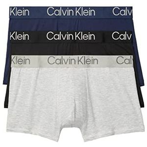 Calvin Klein Ultra zachte moderne modale kofferbak voor heren, 1 zwart, 1 blauwe schaduw, 1 grijze heide, M