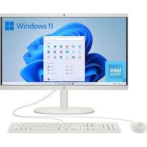HP - All-in-One 22-dg0014ns - Computer - 21,5 inch - Intel N100 - 8 GB RAM - 256 GB SSD - Wit