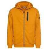 camel active - Sweatjack - Geel - Met Capuchon