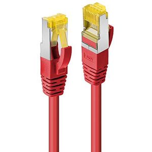 LINE netwerkkabel Cat. 7 S/FTP, koper, LSOH, 600 MHz, rood, 20 m