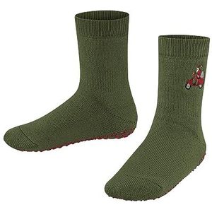 FALKE Uniseks-kind Stopper sokken Catspads K HP Katoen Wol Noppen op de zool 1 Paar, Groen (Sern Green 7681), 27-30