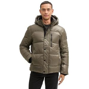 Tom Tailor - Herenjas - Winterjas - Groen - Polyester