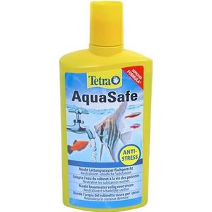 Tetra AquaSafe (kwaliteits-waterbehandeling voor visvriendelijk en natuurlijk aquariumwater, neutraliseert schadelijke stoffen in leidingwater), verschillende maten 500 ml 500 ml.