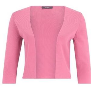 Vera Mont Gebreide bolero voor dames, lange mouwen, roze (pink), S