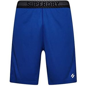 Superdry Heren Core Relaxed Shorts, Mazarine Blue, Large