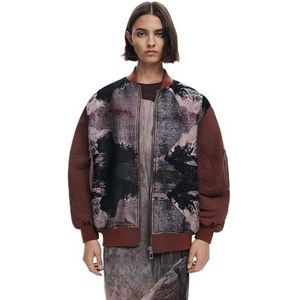 Jas - Gemêleerd - Korte Bomberjack - Ontworpen door Monsieur Christian Lacroix - Oversize