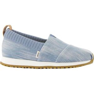 TOMS Alpargata Resident Sneaker, Pastel Blue Novelty Denim, 2.5 UK, Pastel Blue Novelty Denim, 35.5 EU