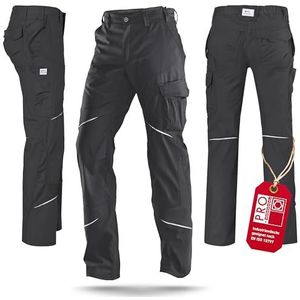 KÜBLER Workwear Kübler Activiq Werkbroek, antraciet/zwart, maat 98