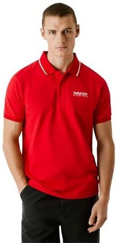 Red Bull Racing - RM540013 - Poloshirt - Rood - Katoen - Korte Mouwen