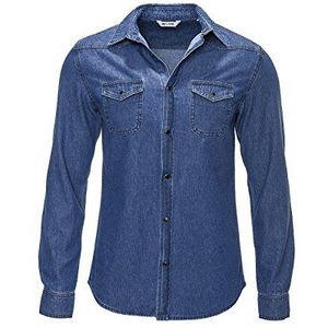 Only&Sons Heren Regular Fit vrijetijdshemd Jay Western Shirt Bei0024a