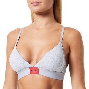 HUGO Dames RED Label Triangle Bra, Medium Grey33, M