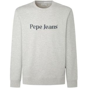 Pepe Jeans Heren Regis Sweatshirt, Grijs (Lichtgrijs), XXL, Grijs (Lichtgrijs), XXL