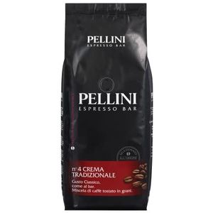 Pellini Espresso Gusto Bar N. 4 Crema Tradizionale Koffiebonen, 1 kg
