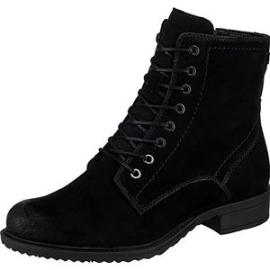 Tamaris Dames 1-1-26812-37 halflange laarzen, zwart, 39 EU