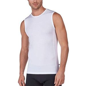 HUBER Tyson Athleticshirt voor heren, onderhemd, wit (wit 0500)., 3XL